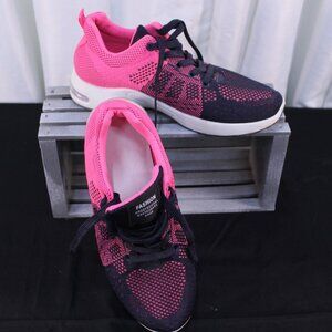 Women's Athletic Shoes - Pink and Black